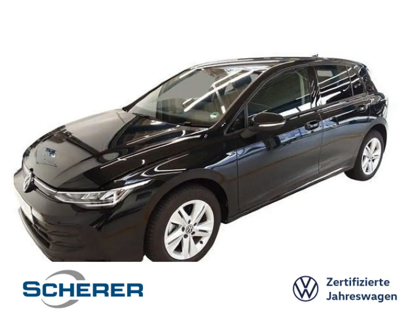 Volkswagen Golf Life 1.5 TSI, NAVI, SHZ, ACC, APP, LED, COC Schwarz - 1