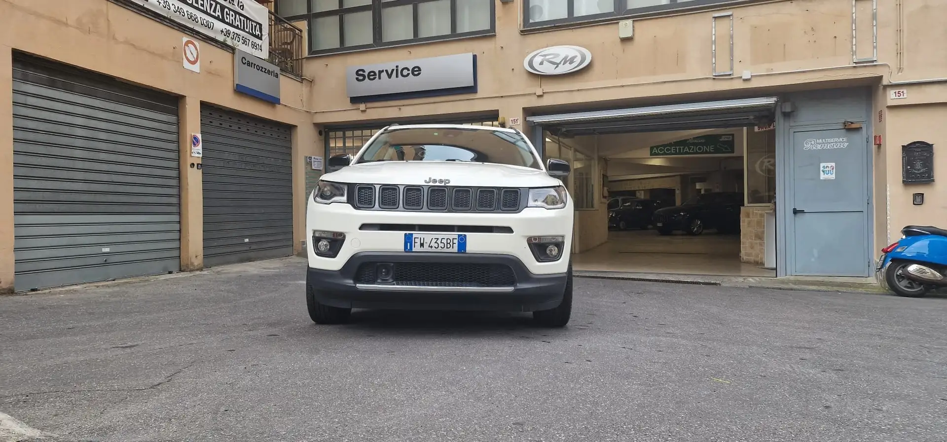 Jeep Compass Compass 2.0 mjt Limited 4wd 140cv auto my19 Bianco - 2