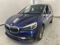 BMW 218 iA Gran Tourer Luxury *CUIR-NAVI-T PANO-PARKING Bleu - thumbnail 2