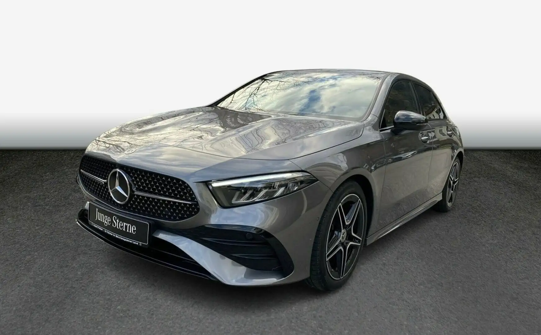 Mercedes-Benz A 180 PREMIUM|AUTO|AMG|NIGHT|MBUX|KAMERA|LED Szary - 2