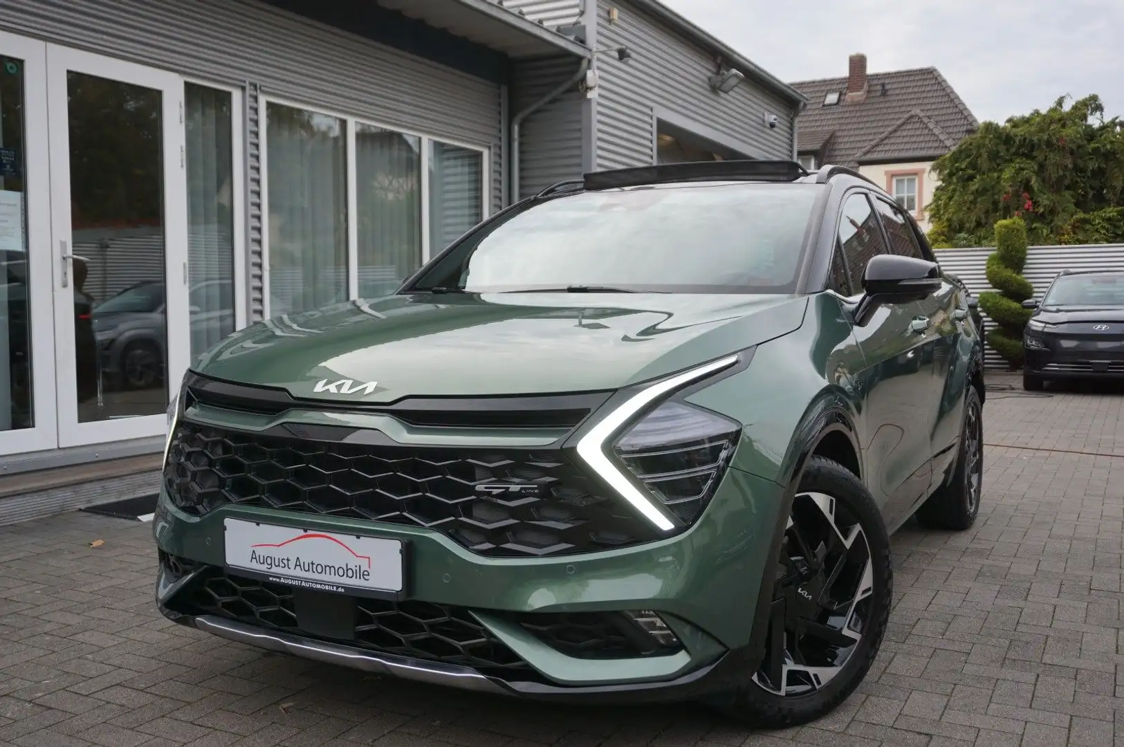 Kia Sportage GT-Line 4WD Pano 360 Belüf 4SHZ Carplay Grün - 1