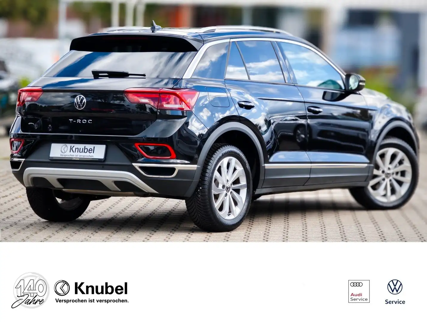 Volkswagen T-Roc Style 1.5 TSI DSG AHK*LED plus*ACC*SHZ*Nav* Noir - 2