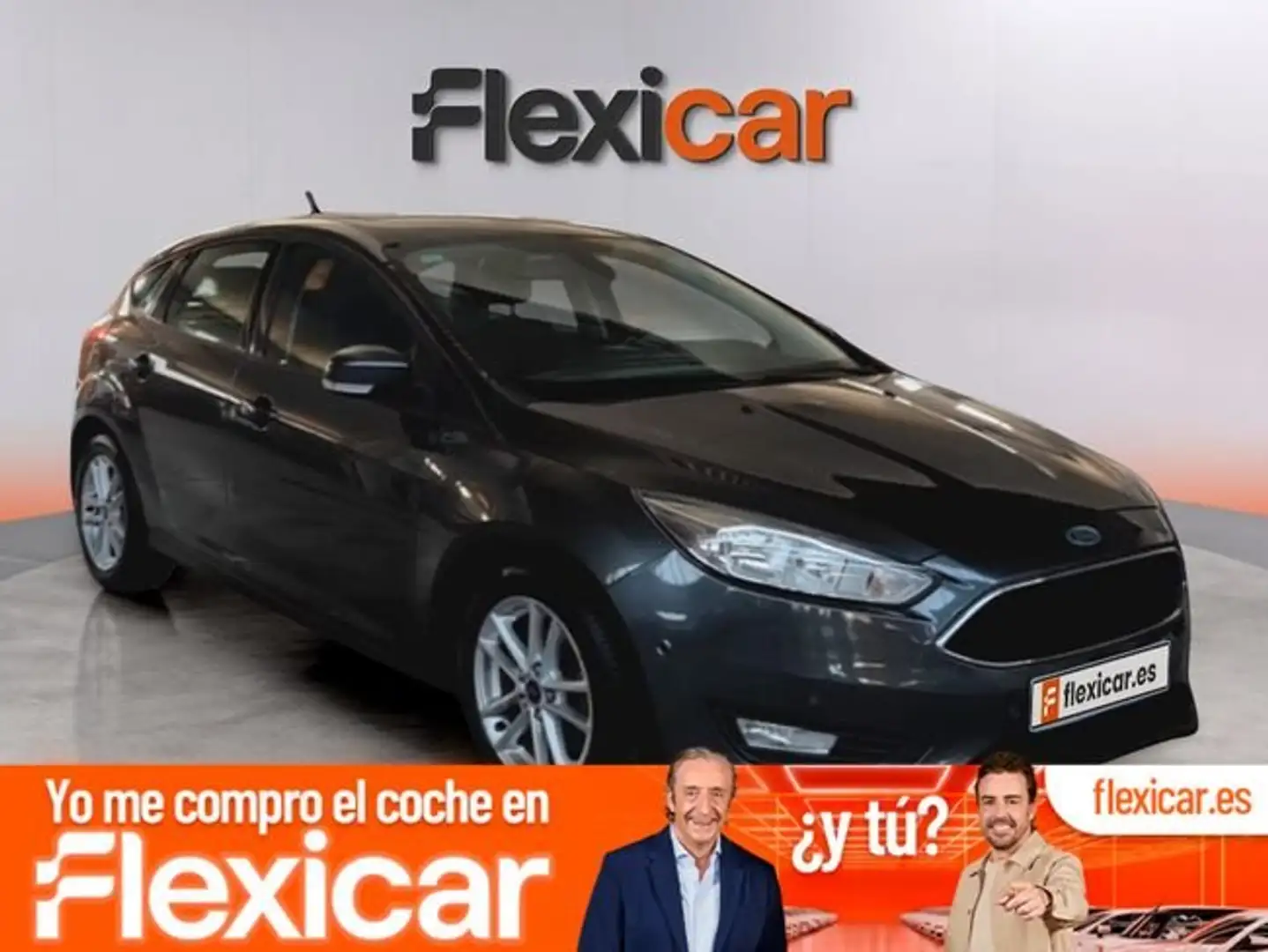 Ford Focus 1.0 Ecoboost Auto-S&S Business 125 Gris - 1