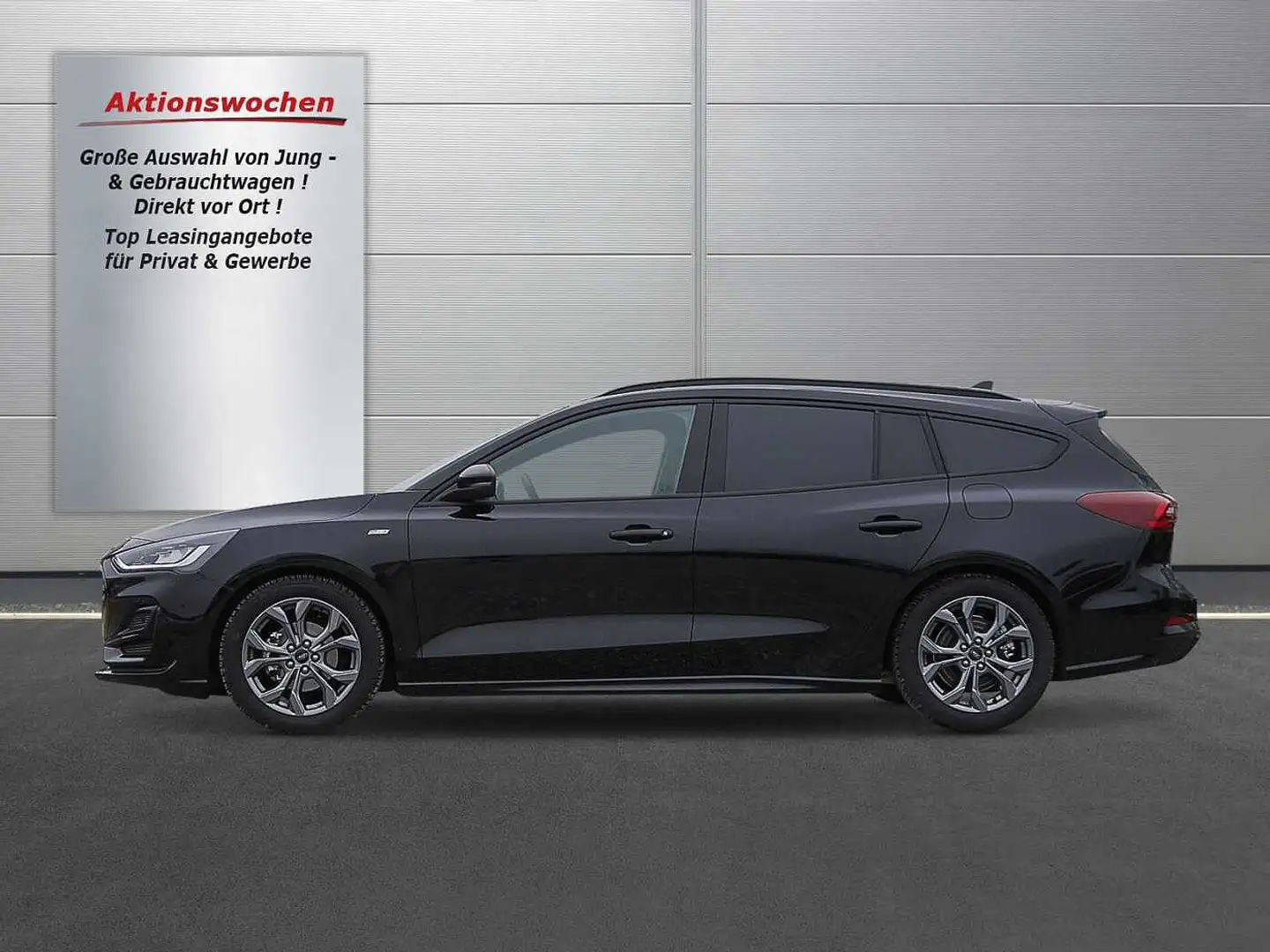 Ford Focus Turnier 1.0 EcoBoost ST Line  //Navi/Winterpaket / Schwarz - 2