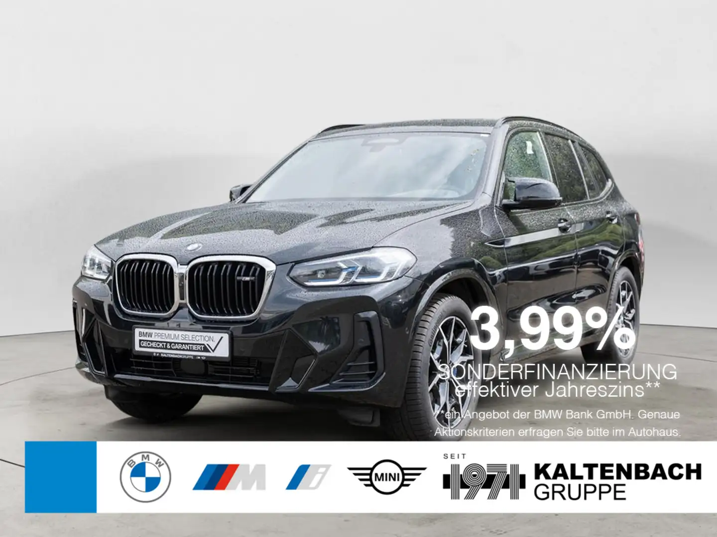 BMW X3 40i xDrive PANO AHK HUD LASER STANDHZ NAVI Noir - 1
