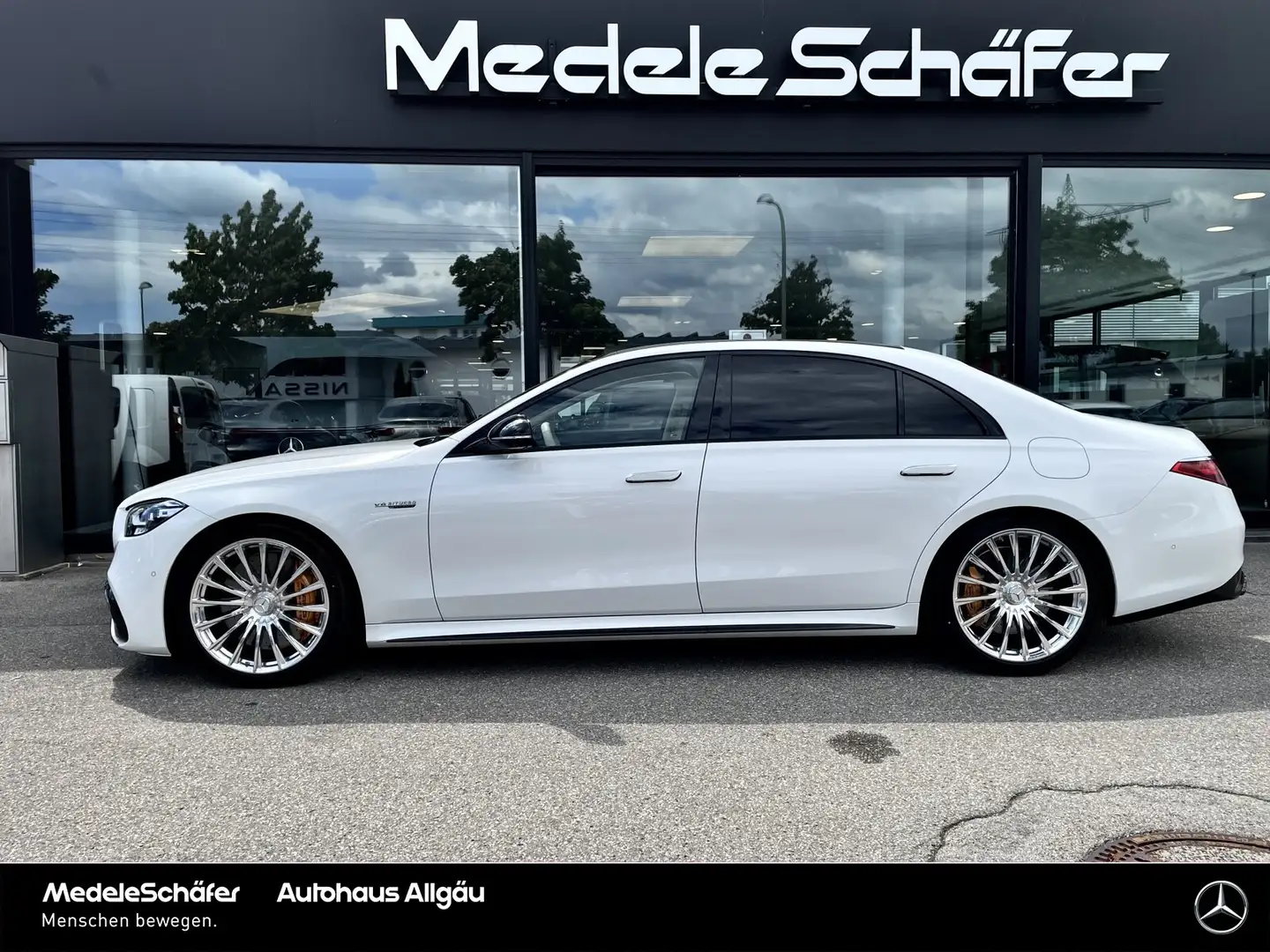 Mercedes-Benz S 63 AMG S 63 E Night First-Cl Fond Drivers Carbon TV 21" Blanco - 2