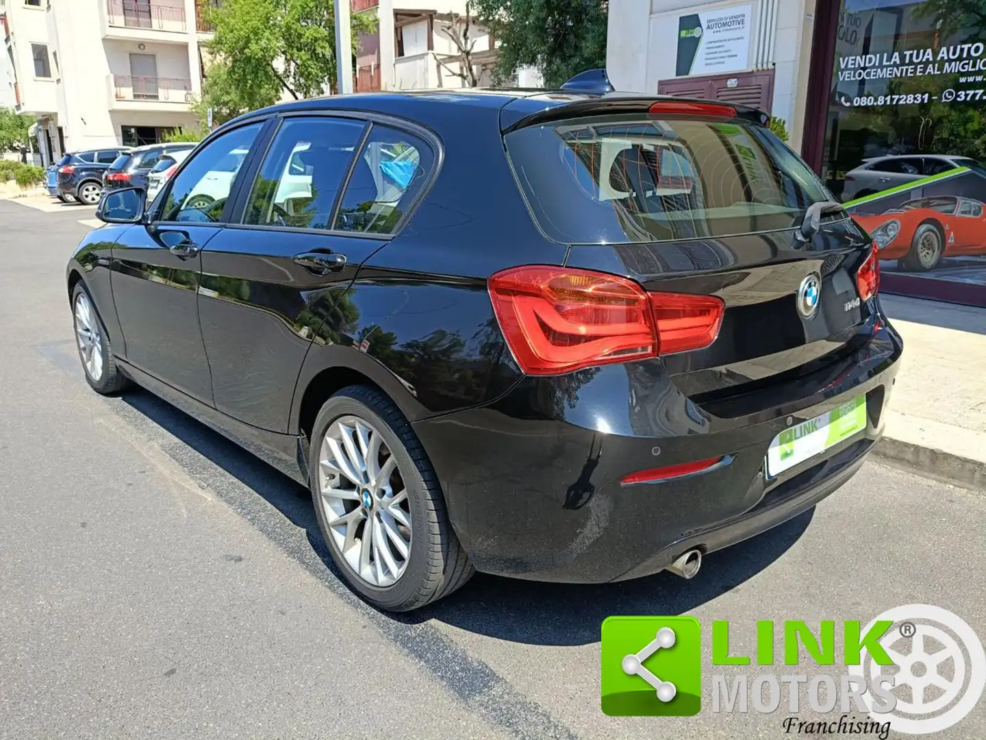BMW 114 d 5p. Sport NEOPATENTATI Nero - 2