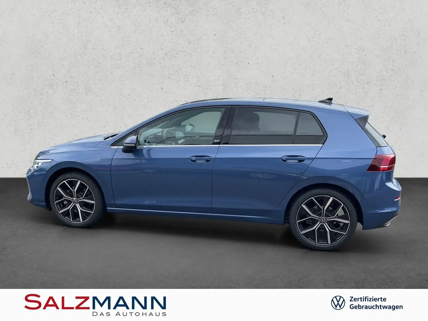 Volkswagen Golf VIII 1.5 eTSI Edition 50 Navi, AHK, DCC, Da Blauw - 2