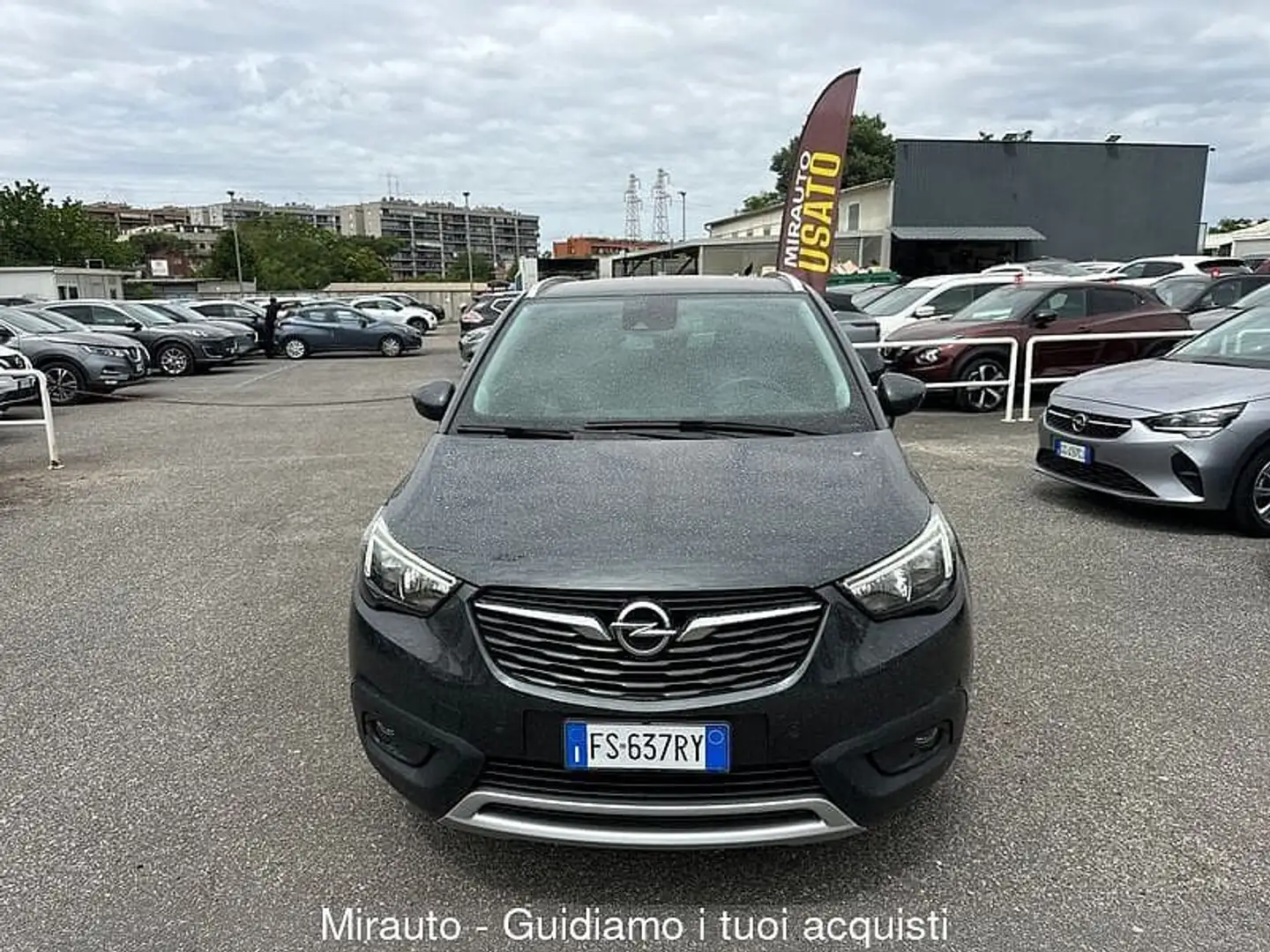 Opel Crossland Crossland X 1.2 Turbo 12V 110 CV Start&Stop Innova Grigio - 2