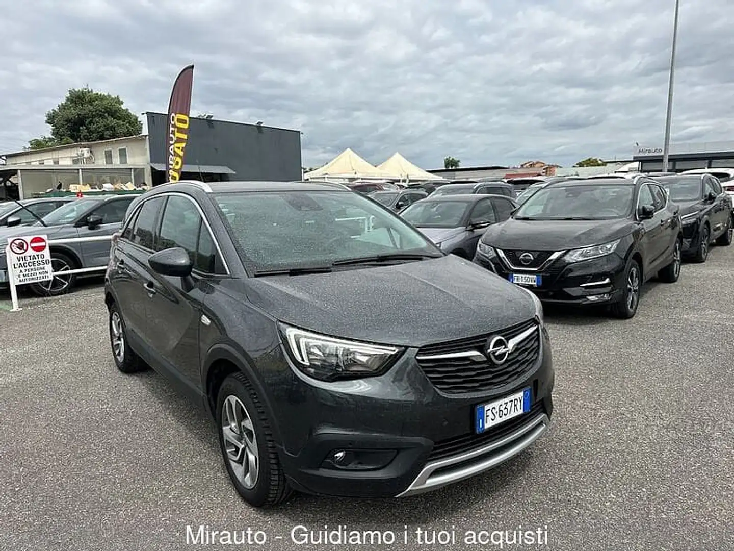 Opel Crossland Crossland X 1.2 Turbo 12V 110 CV Start&Stop Innova Grigio - 1