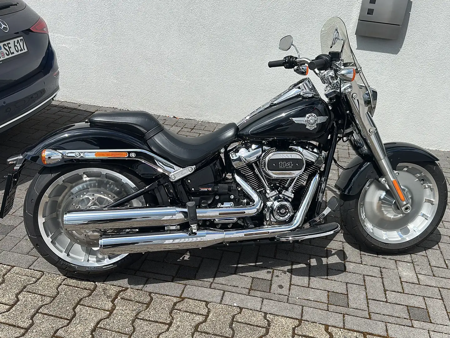 Harley-Davidson Fat Boy 114 Neuzustand Schwarz - 1