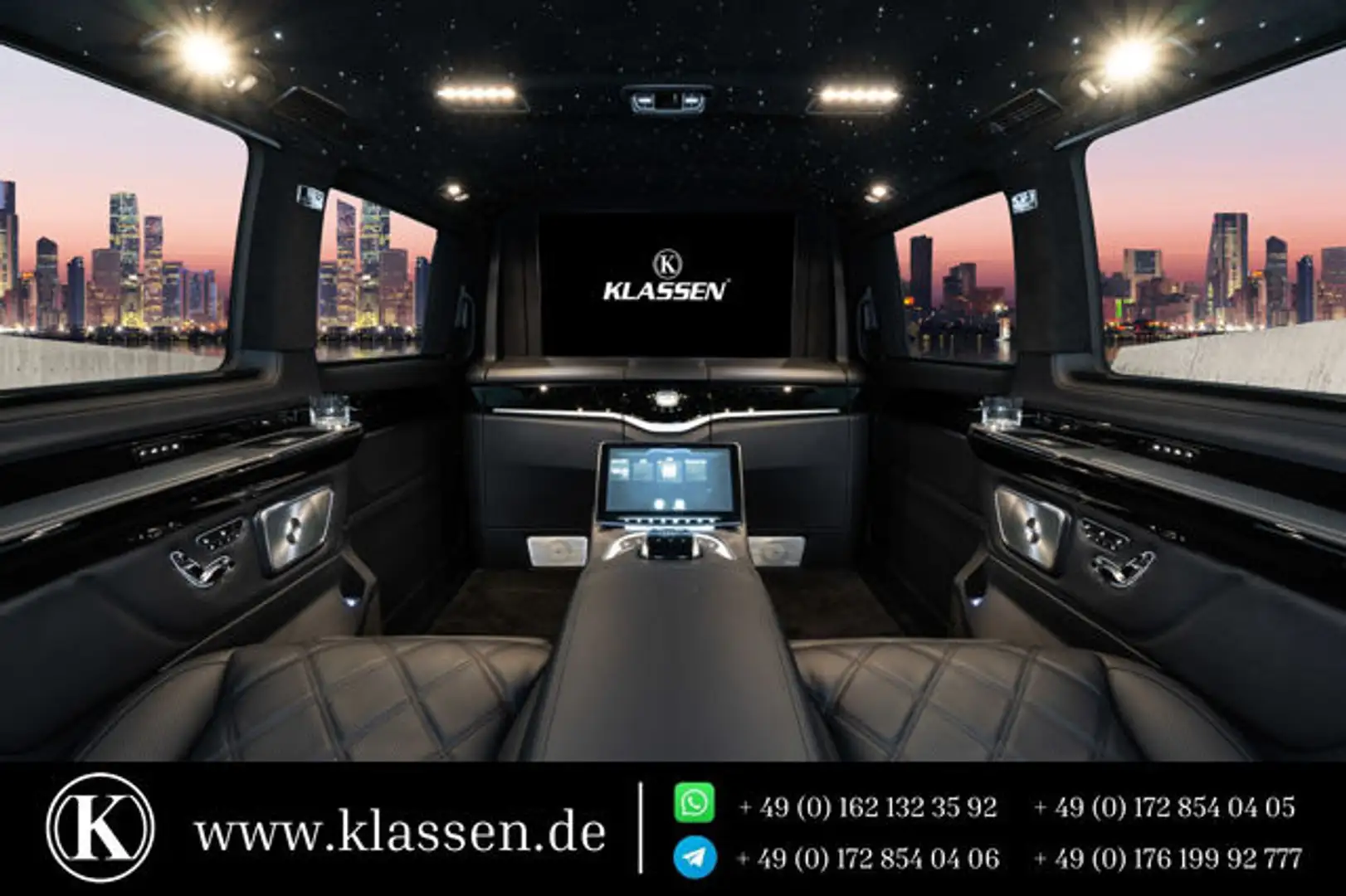 Mercedes-Benz V300 - V-Klasse - VIP Business VAN Facelift 2024 Zwart - 2