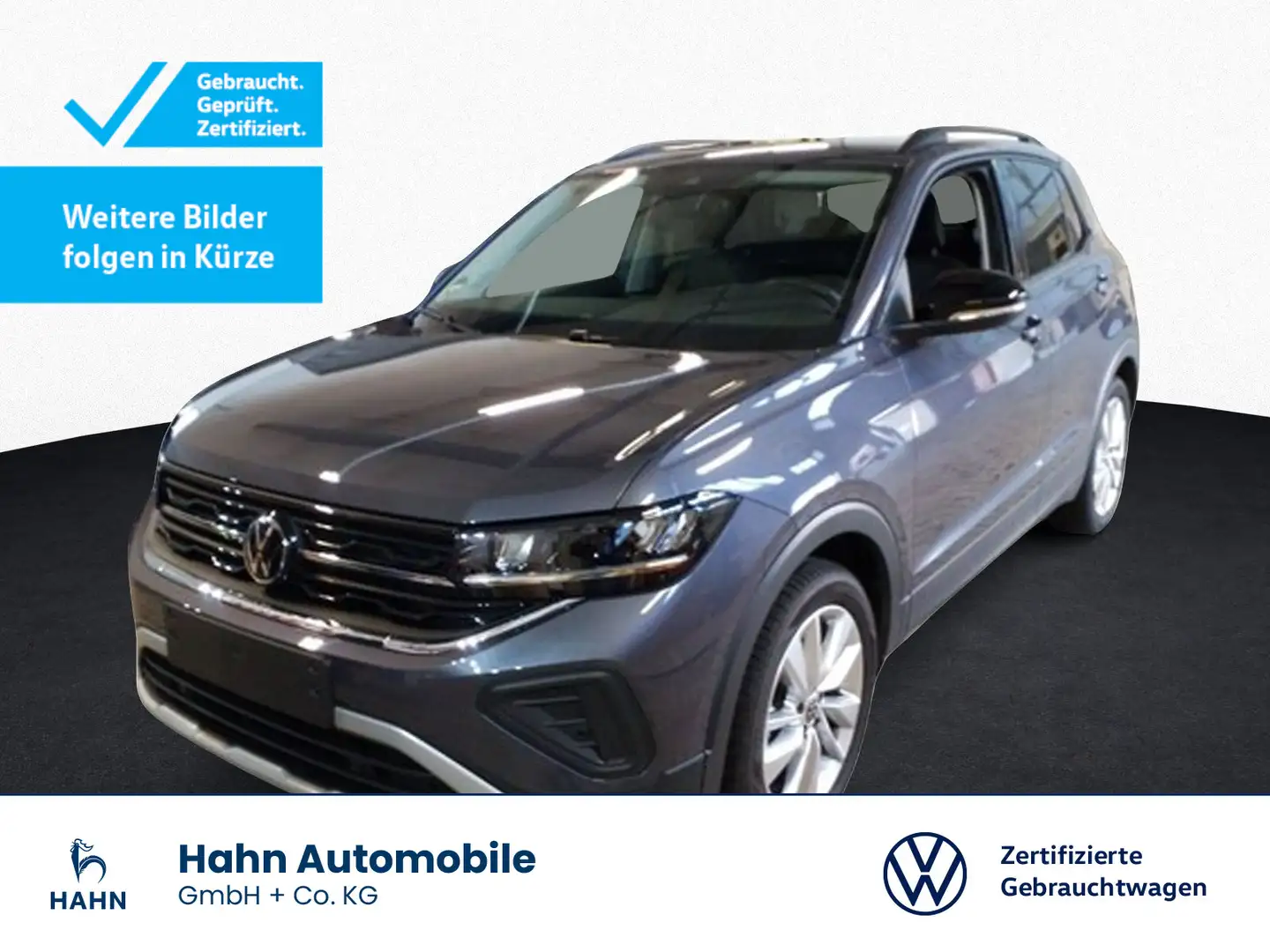 Volkswagen T-Cross 1.0TSI DSG Goal ACC Cam LED Navi PDC SHZ Grau - 1