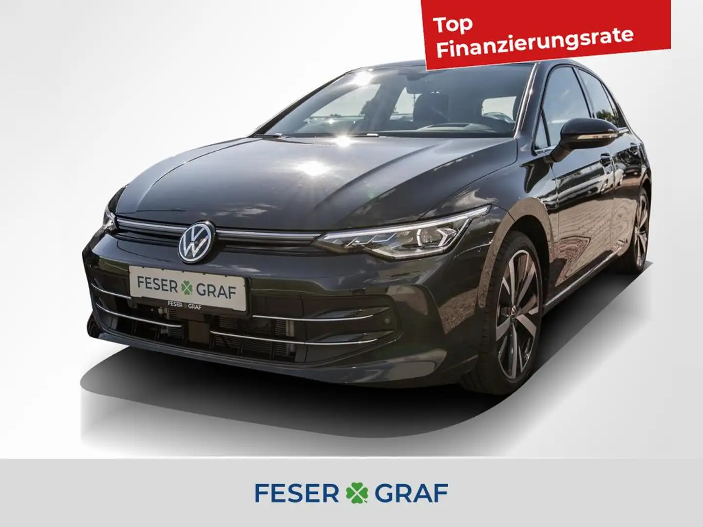 Volkswagen Golf VIII 1.5 eTSI Style DSG AHK/Matrix/Navi/AppConn Grigio - 1