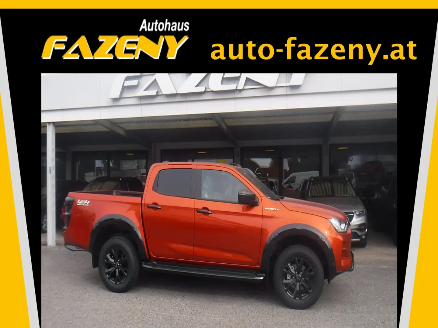 Isuzu D-Max D-Max Double Cab 4x4 V-Cross A/T Pomarańczowy - 1