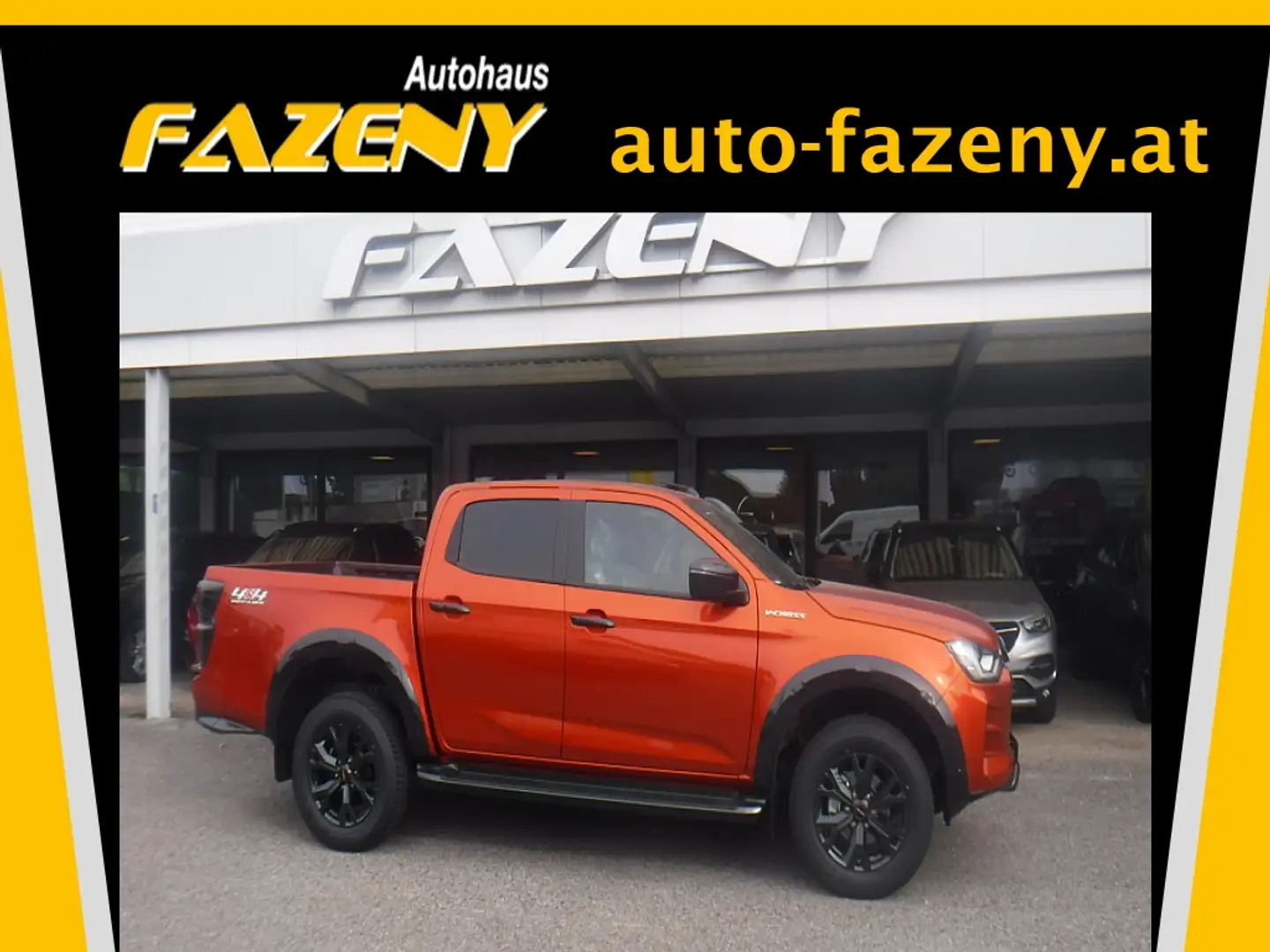 Isuzu D-Max D-Max Double Cab 4x4 V-Cross A/T Orange - 1