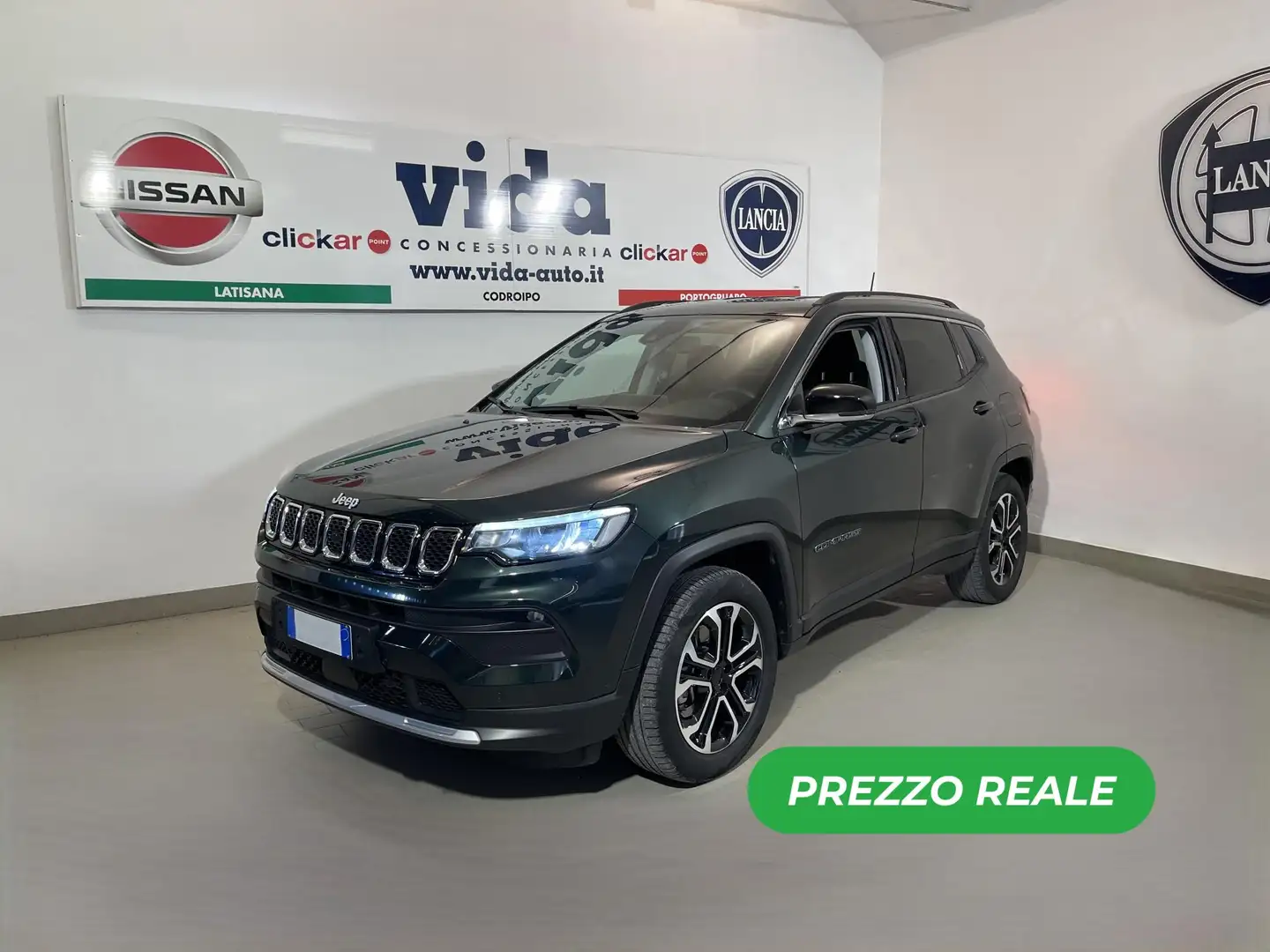 Jeep Compass 1.3 turbo t4 phev Limited 4xe 3600EURO OPT!! Verde - 1