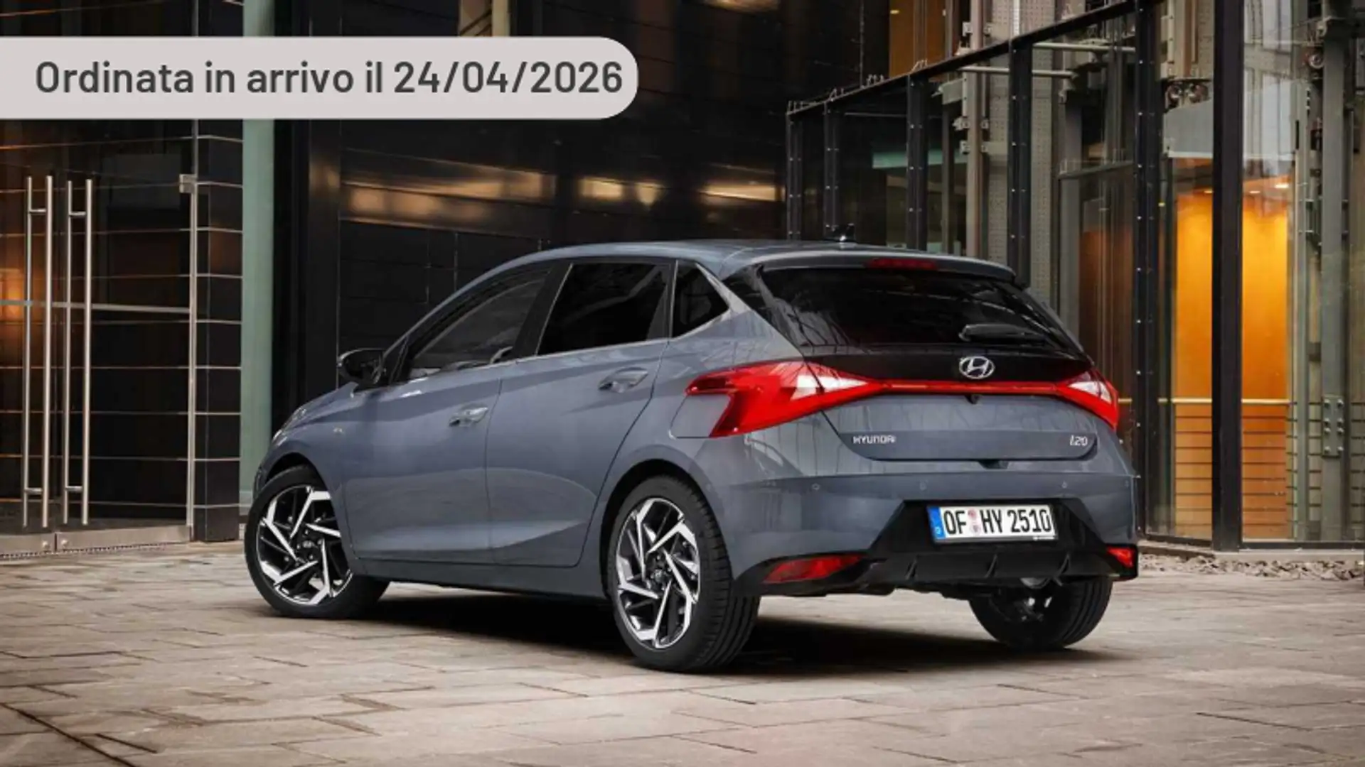 Hyundai i20 1.0 T-GDI Prime Argento - 1