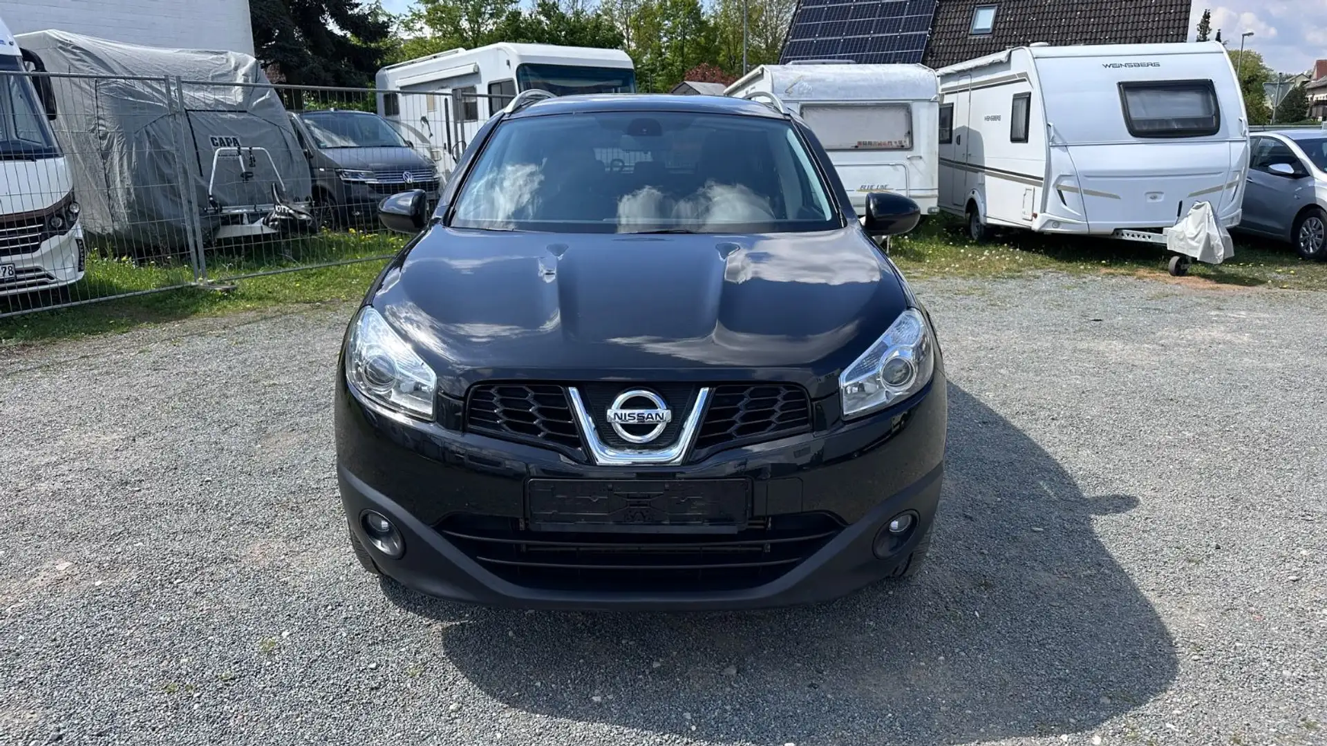 Nissan Qashqai +2 Acenta, AHK, Panoramadach, 2. Hd, SH Fekete - 2