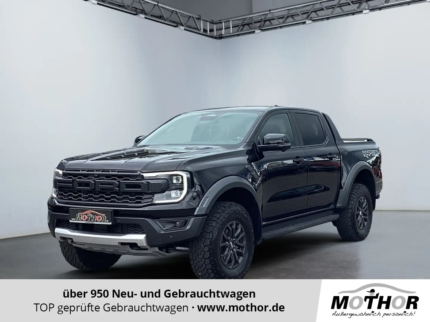Ford Ranger 4WD 2.0 EcoBlue Automatik AHK Negro - 1