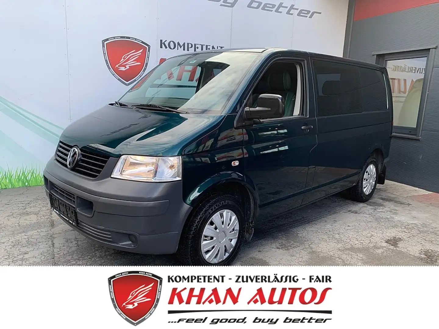 Volkswagen T5 DK 2,5 TDI 4motion D-PF *Navi*Allrad*AHK* Зелёный - 1