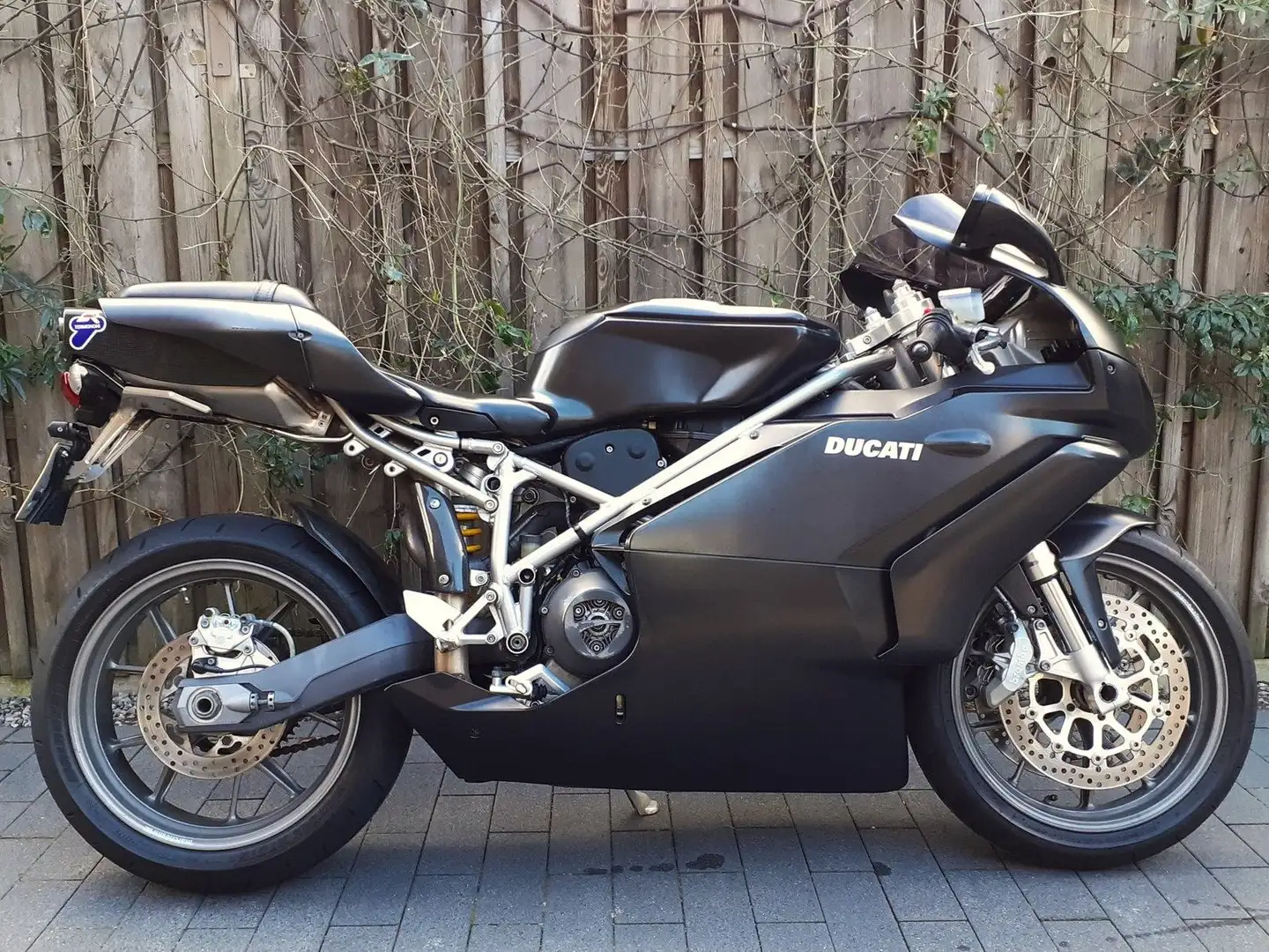 Ducati 749 Dark | NL motor | boekjes/sleutels | Termignoni Fekete - 2