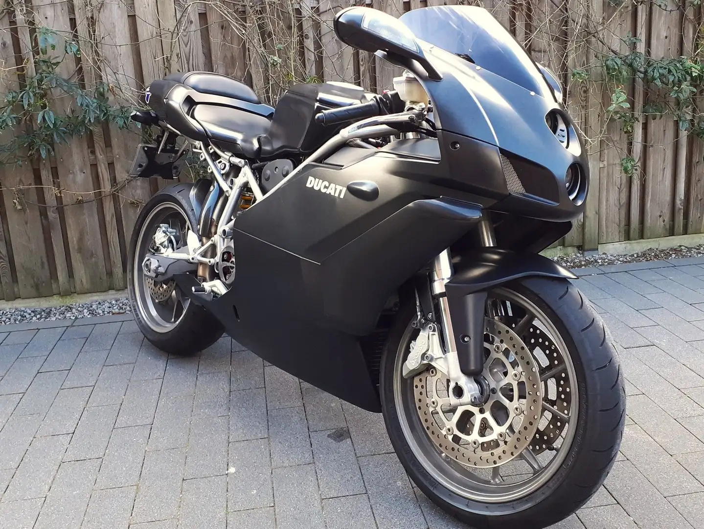 Ducati 749 Dark | NL motor | boekjes/sleutels | Termignoni Negro - 1