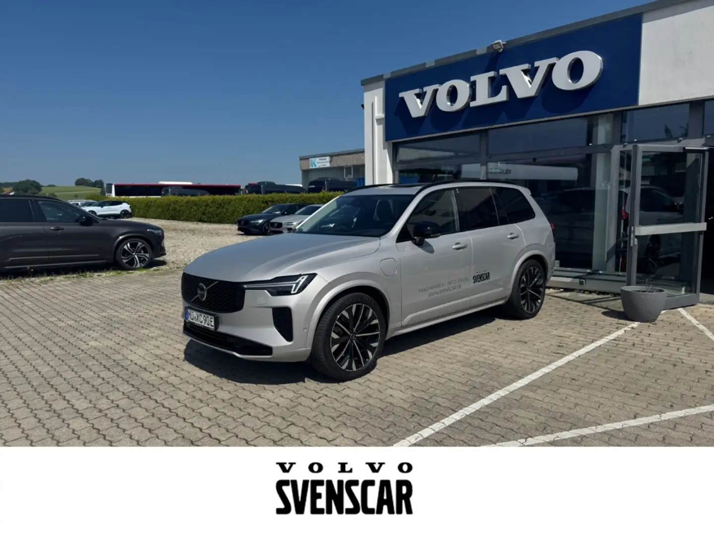 Volvo XC90 Ultra Dark Recharge Plug-In Hybrid AWD T8 Twin Eng Zilver - 1