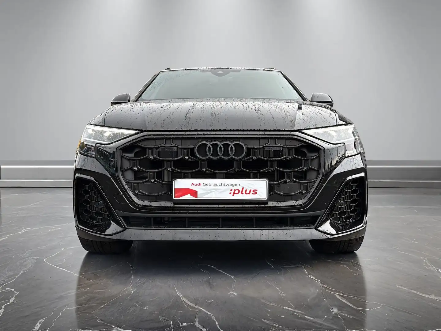 Audi Q8 55 TFSI +S-LINE+ADAPAIR+AHK+MATRIX+OPTIK+HUD+ Schwarz - 2