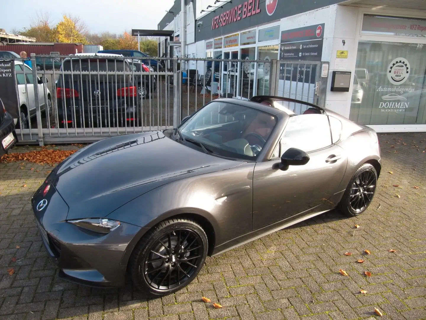 Mazda MX-5 Edition 100 RF,Bose,Leder,Navi,Euro6,1.Hand Grau - 1