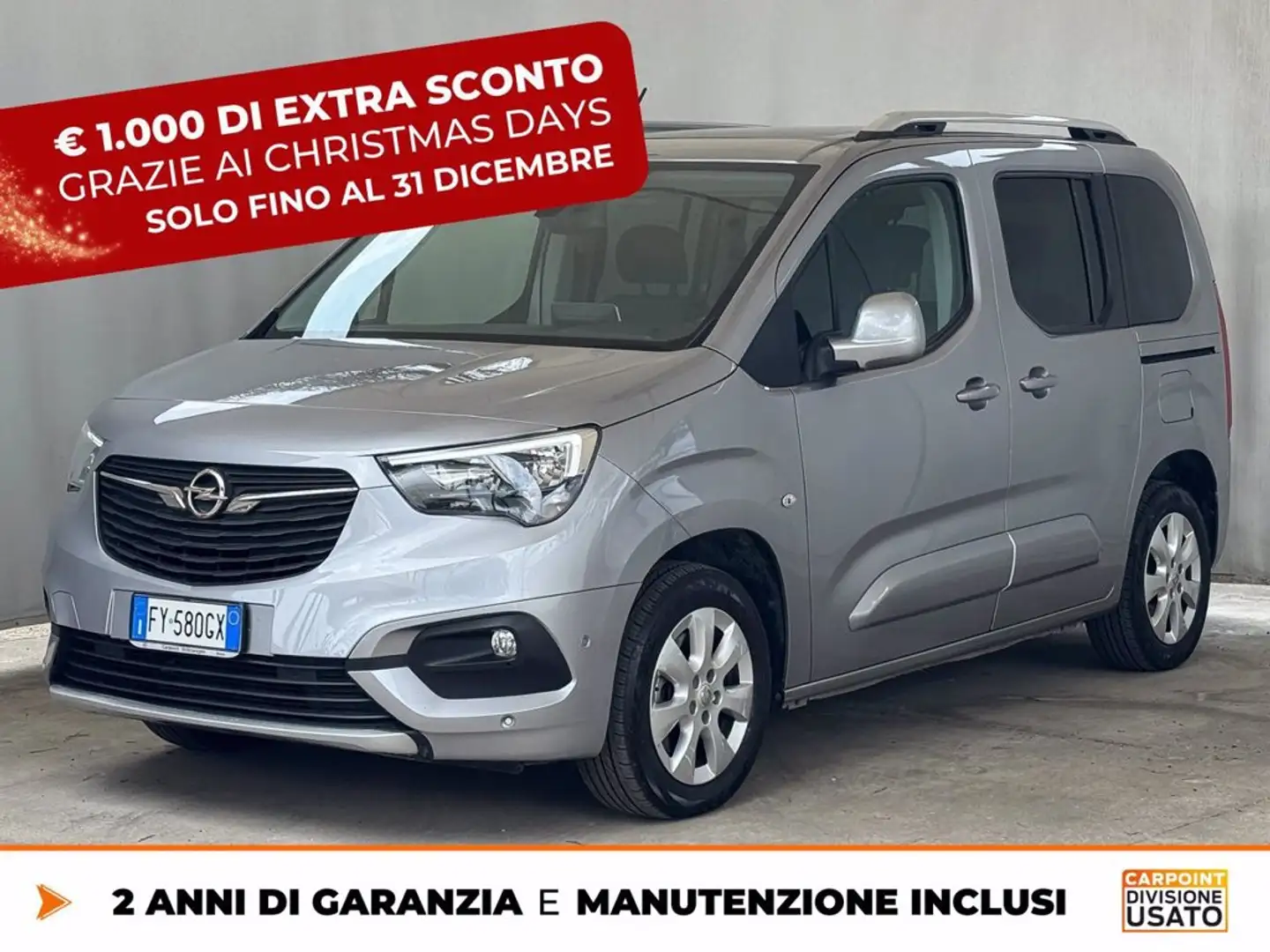 Opel Combo life m1 1.5d 130cv elegance s&s l1h1 mt6 Grigio - 1