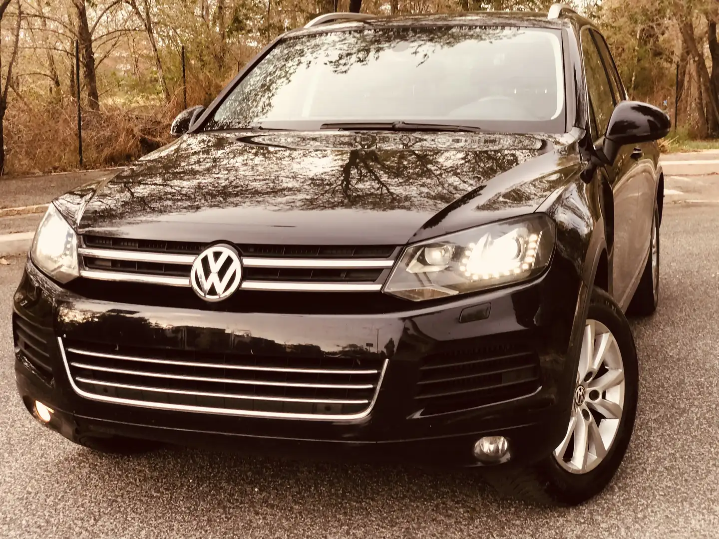 Volkswagen Touareg 3.0 V6 tdi Executive 245cv tiptronic garanzia 12 Schwarz - 2