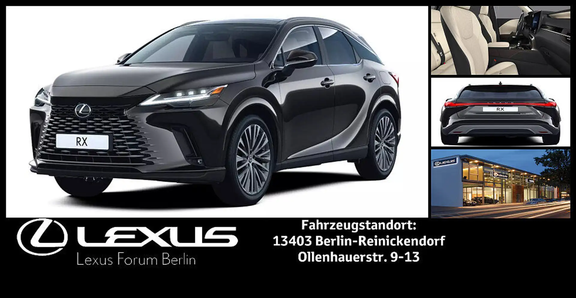 Lexus RX 350 RX350h Executive *Technologie Paket*Panoramadach* Negru - 1