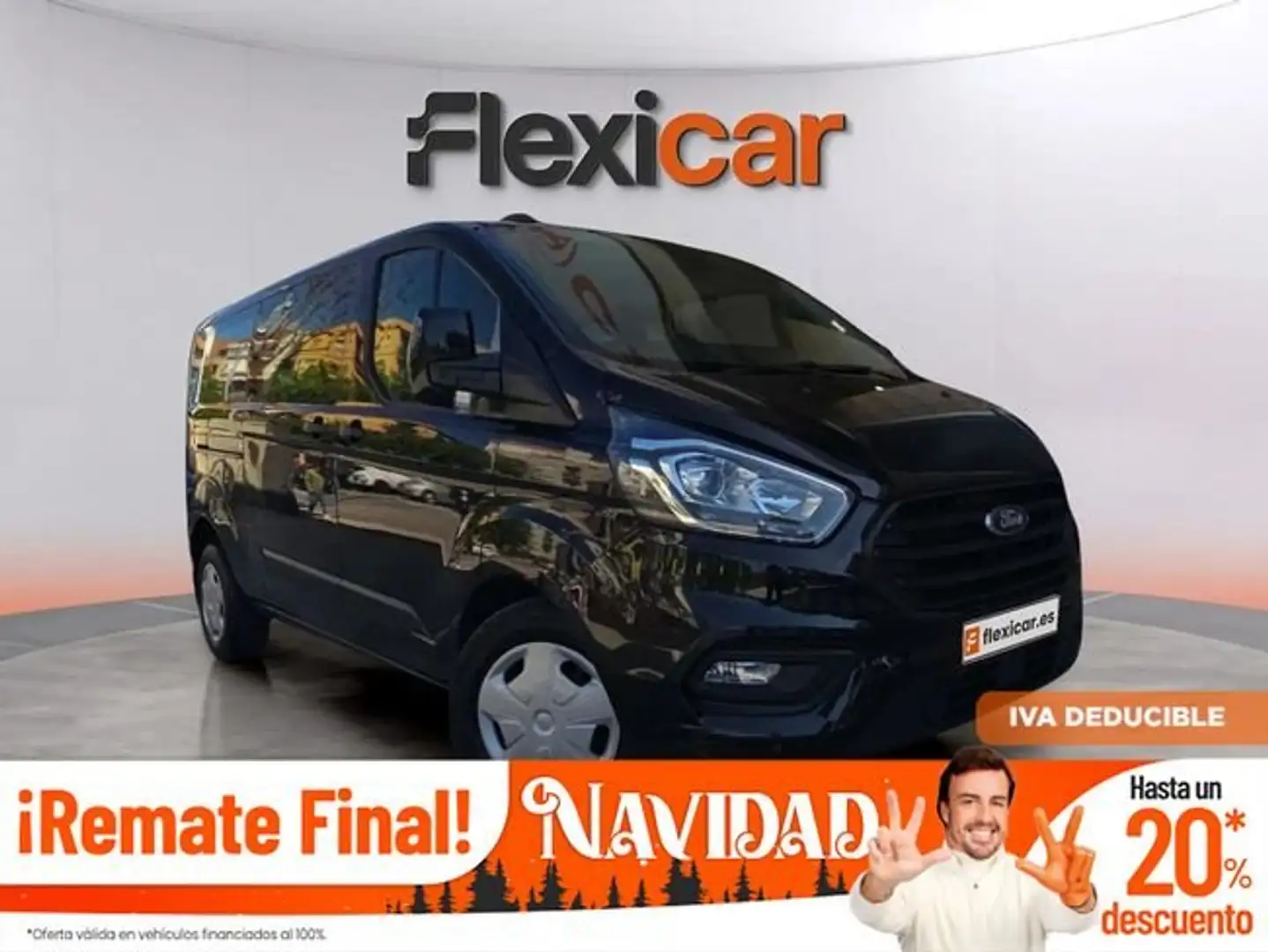 Ford Transit Custom FT 320 L2 Kombi Trend EcoBlue 130 Noir - 1
