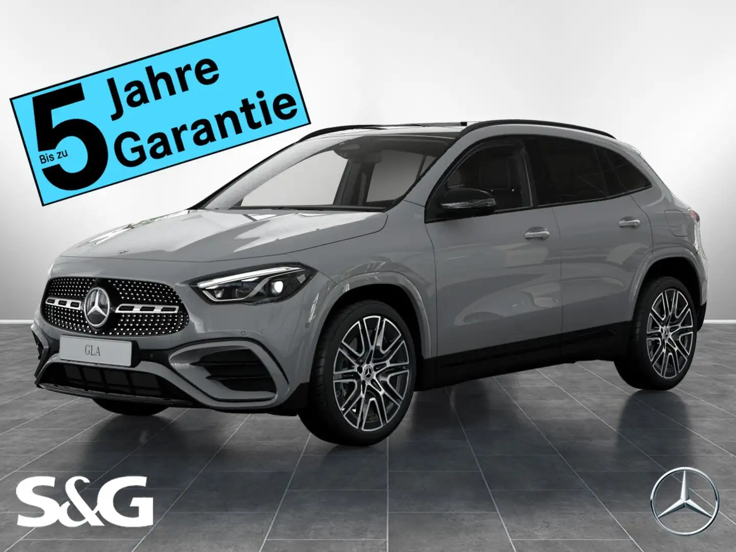 Mercedes-Benz GLA 200 AMG MBUX+360°+M-LED+Pano+AHK+Distronic Grau - 1