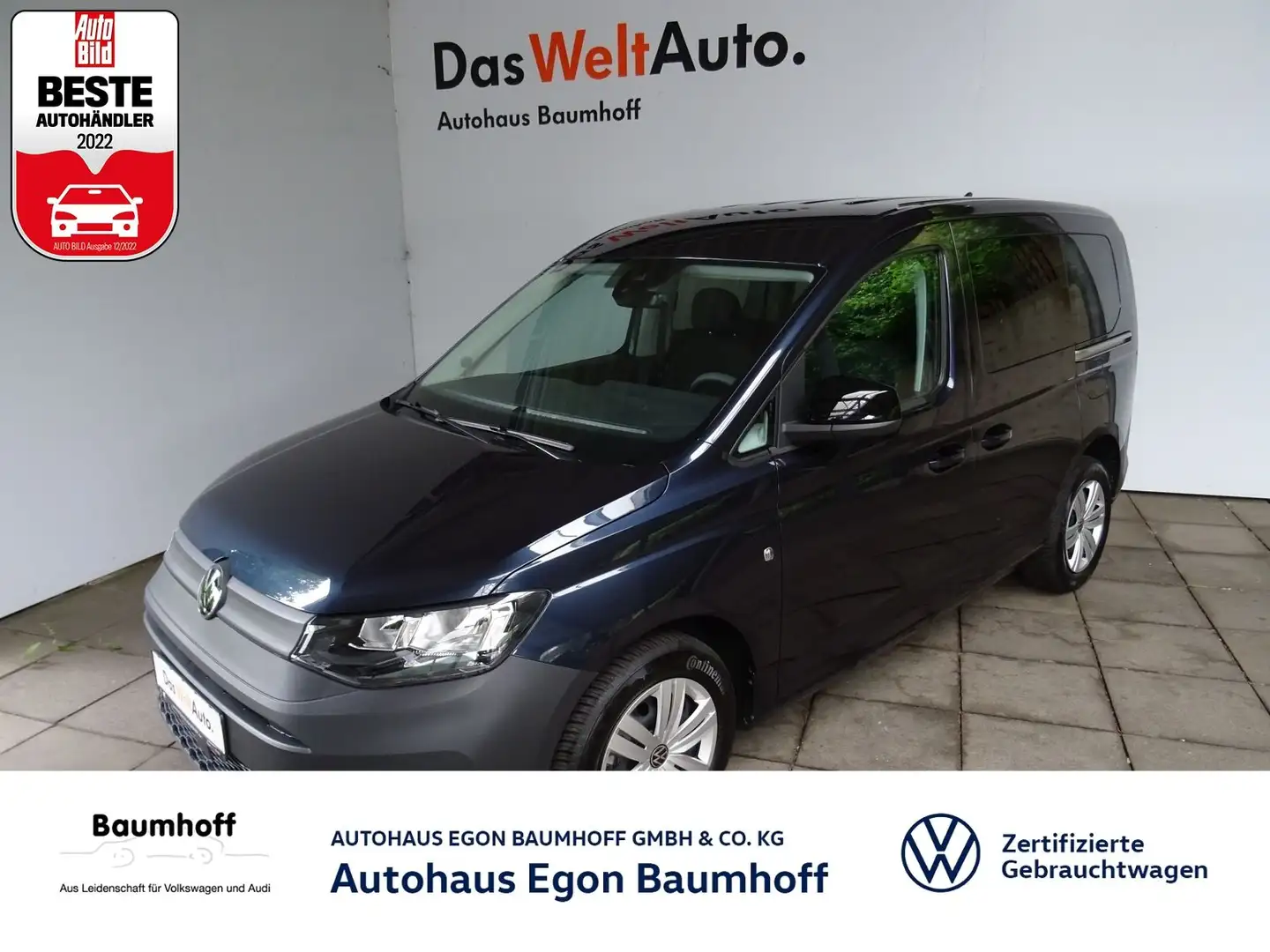 Volkswagen Caddy CADDY 1.5 TSI / AHK+PARKHILFE+SITZHZG+DAB+ Bleu - 1