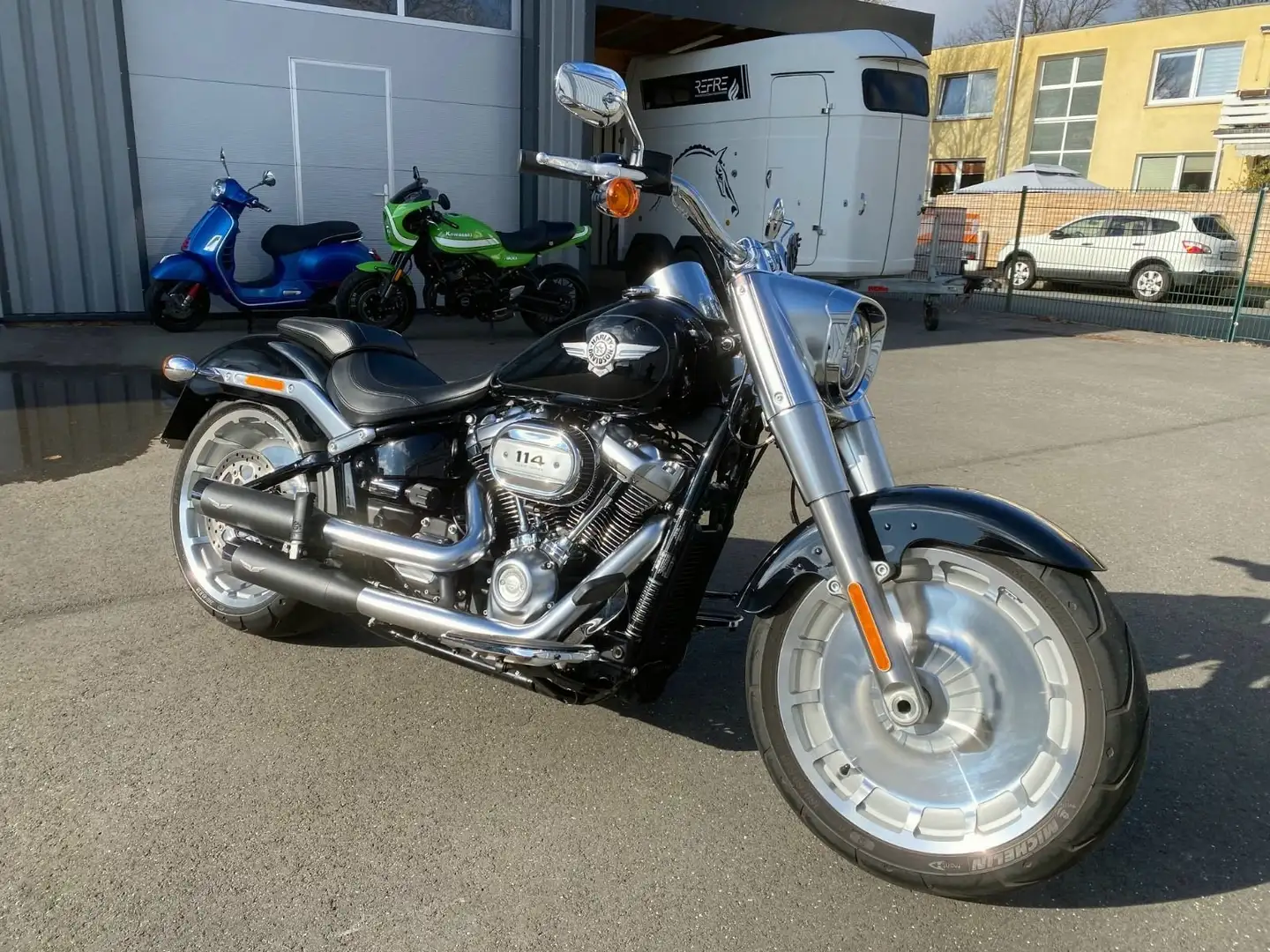 Harley-Davidson Fat Boy Schwarz - 2