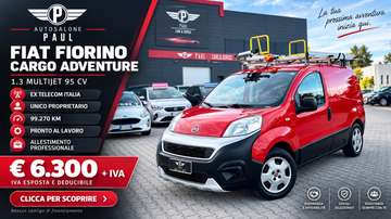 1.3 Multijet 95CV Cargo Adventure - Allestito con Cassetti e Scaffalature