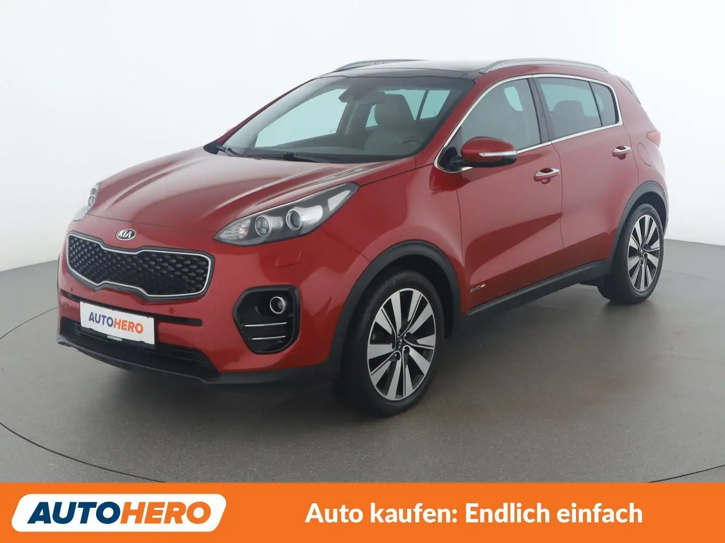 Kia Sportage 2.0 CRDi Platin 4WD Rot - 1