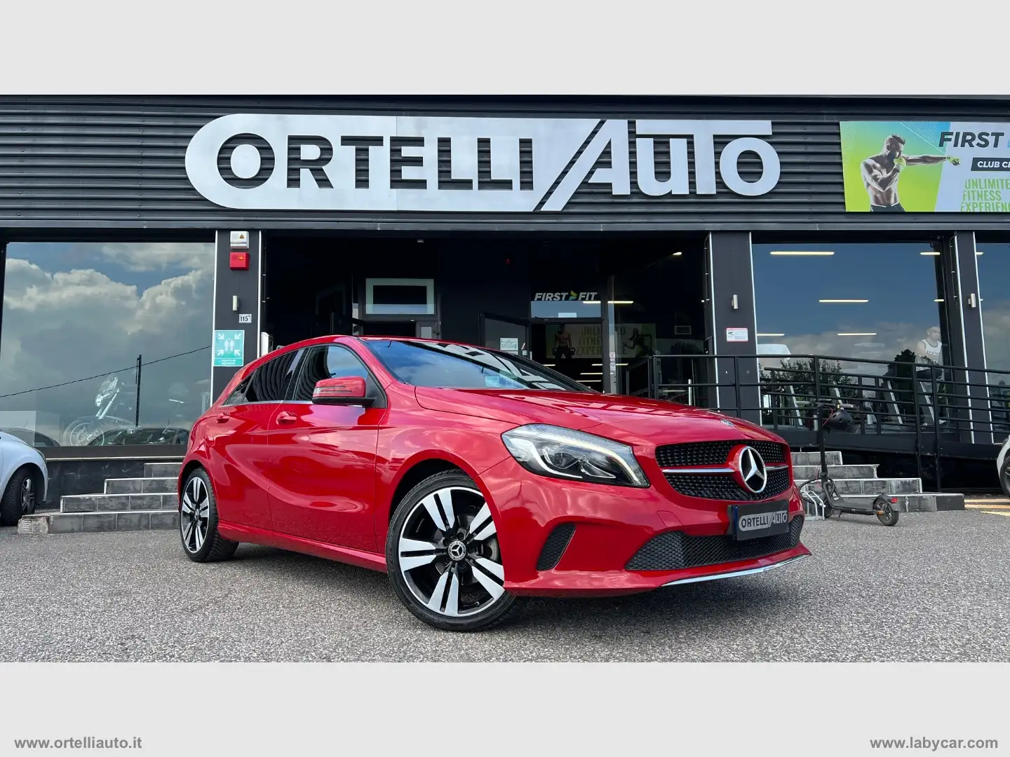 Mercedes-Benz A 180 A 180 d Sport NEPATENTATI Rosso - 1