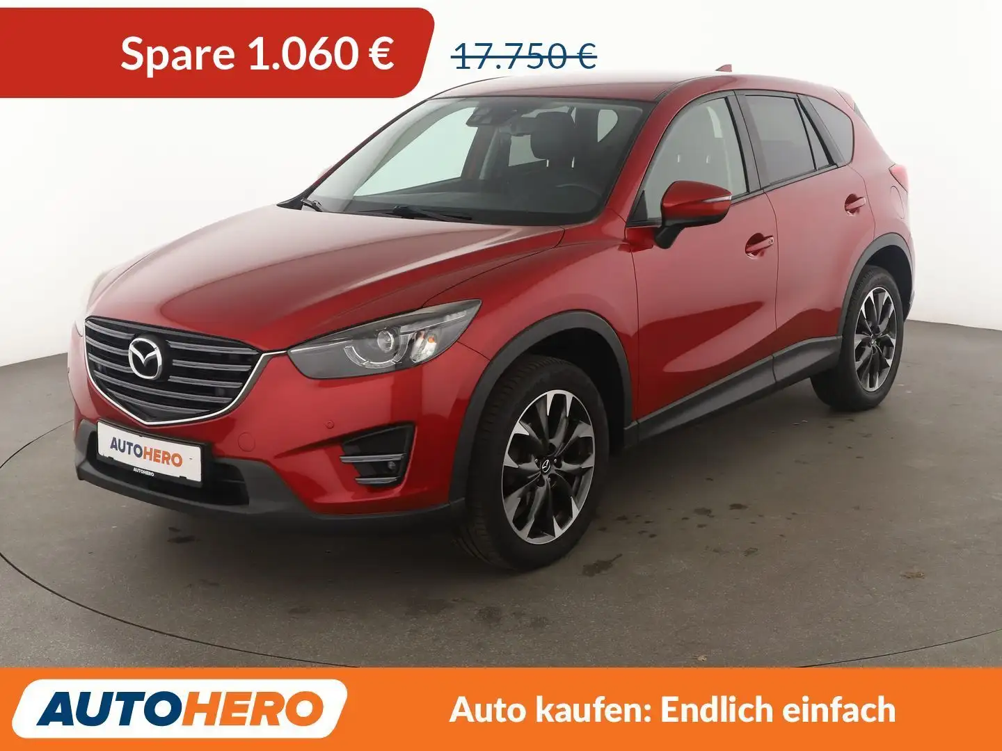 Mazda CX-5 2.0 Sports-Line AWD*NAVI*LED*TEMPO*CAM*PDC*SHZ*AHK Rot - 1