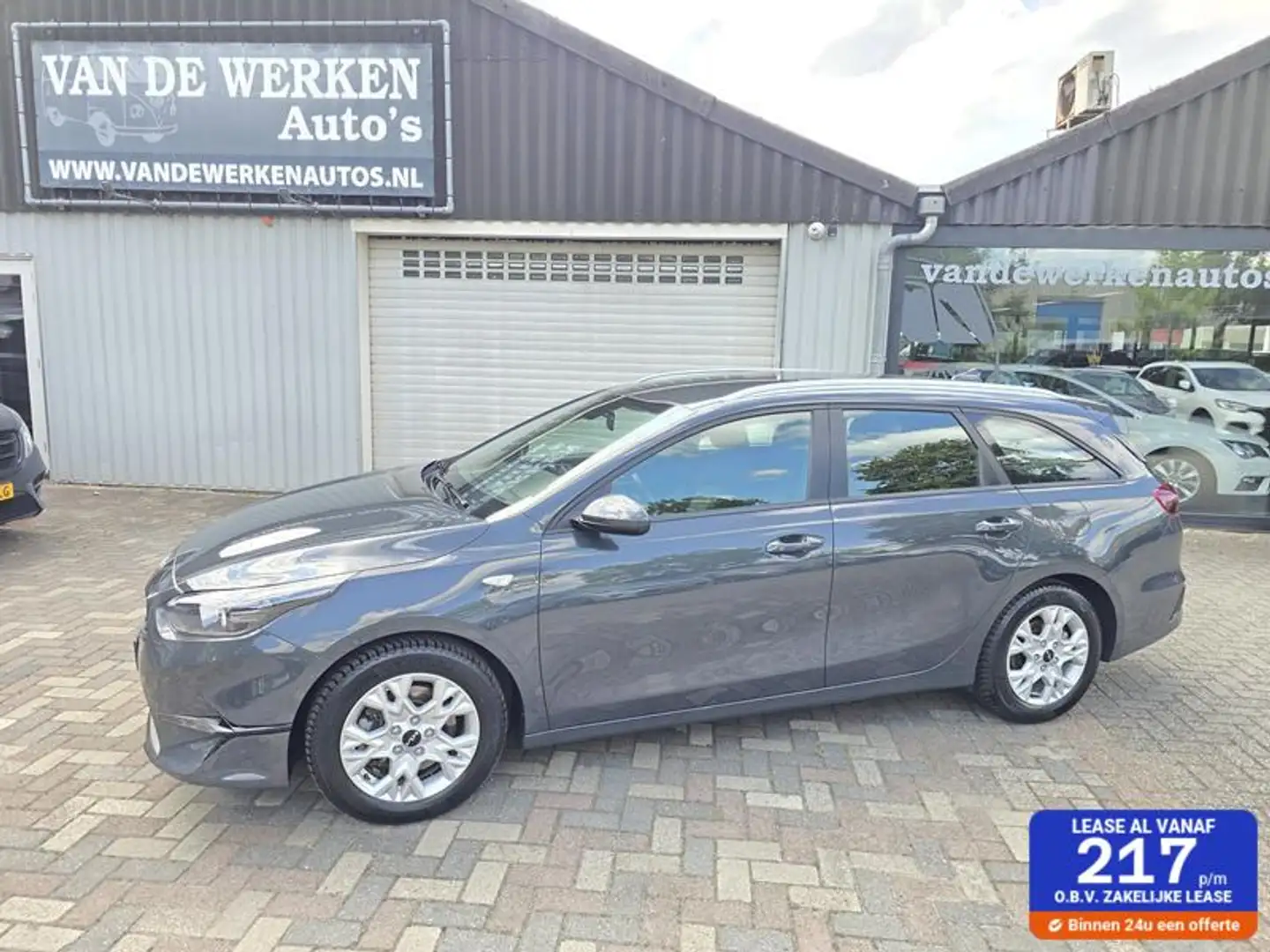 Kia Ceed SW / cee'd SW Sportswagon 1.0 T-GDi ComfortLine Clima|Cruise|Cam Grijs - 1