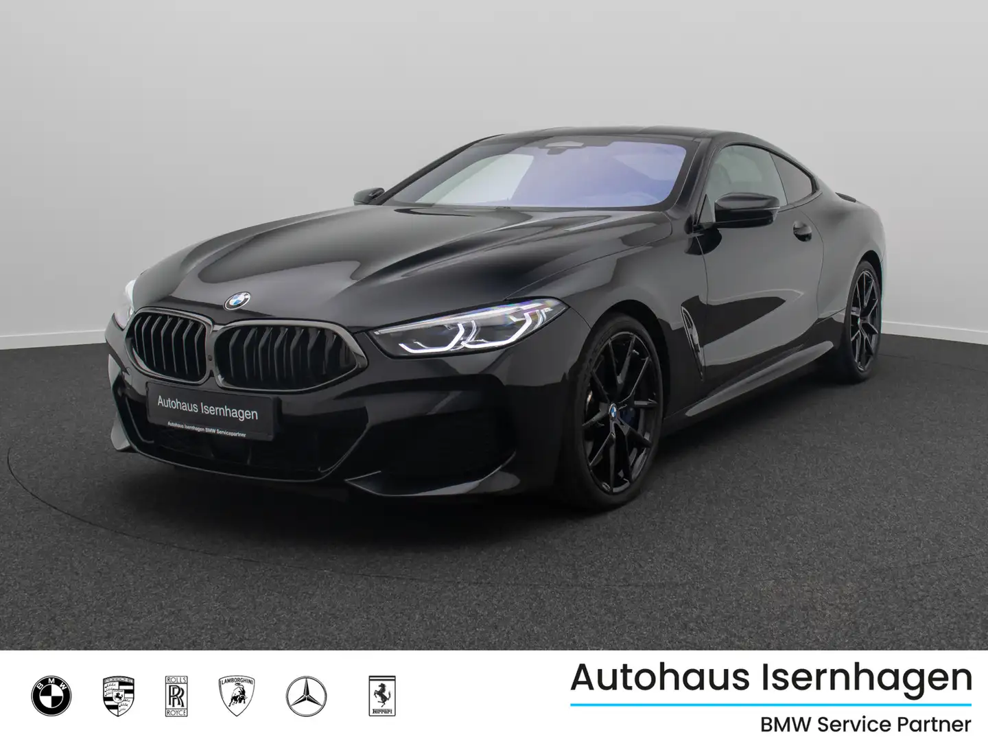 BMW 840 Coupé 360° NightVision DAB Laser 20Zoll Noir - 1