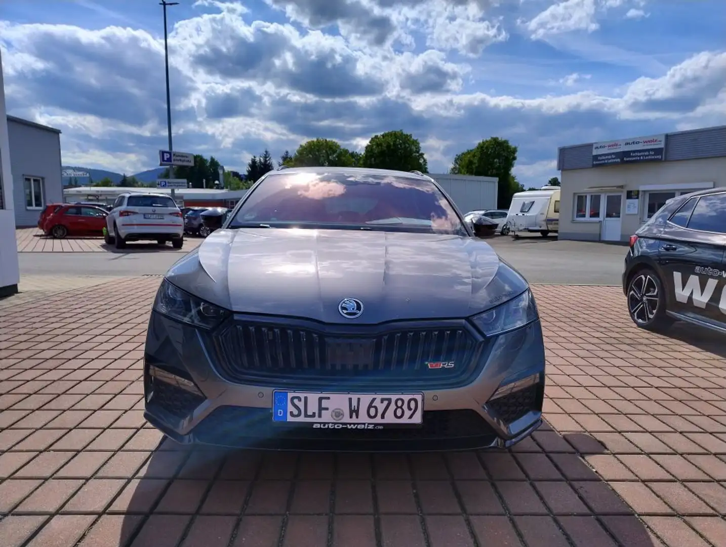 Skoda Octavia Combi 2.0 TDI DSG 4x4 RS Gris - 1