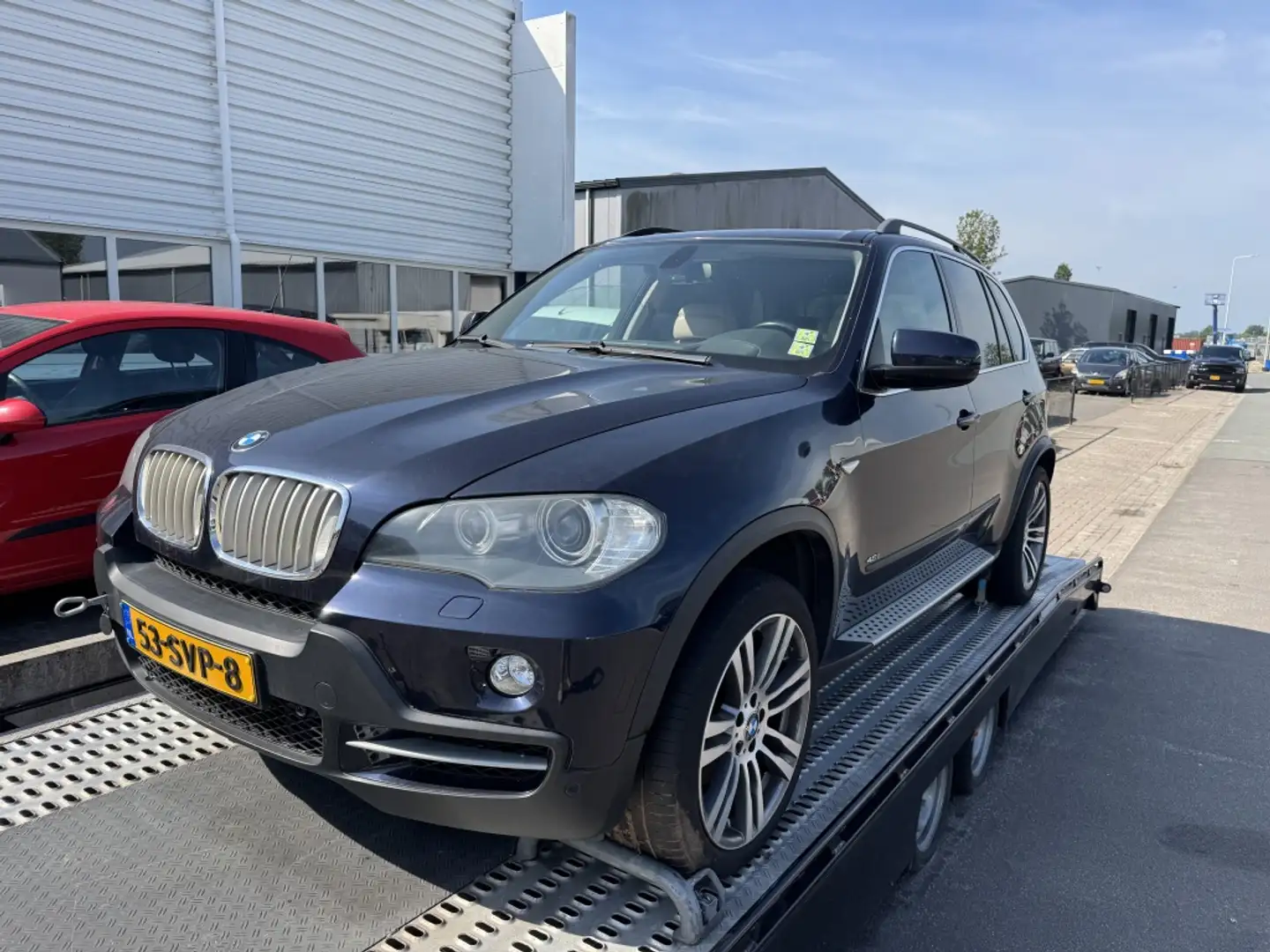 BMW X5 4.8I 7-Persoons MOTORSCHADE E70 Zwart - 1