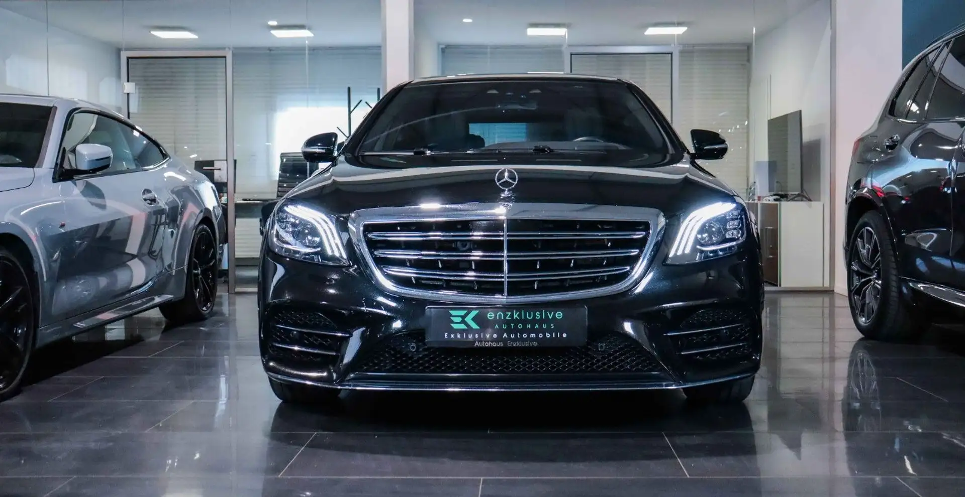 Mercedes-Benz S 400 S400d L 4M AMG*PANO*360°*BURM*HuD*AIR*VOLL Schwarz - 2