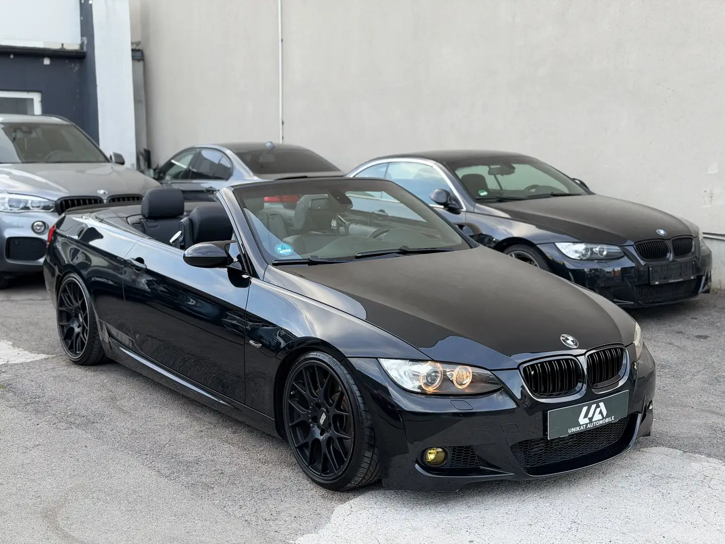 BMW 335 E93 335i N54 M-Paket Schwarz - 2