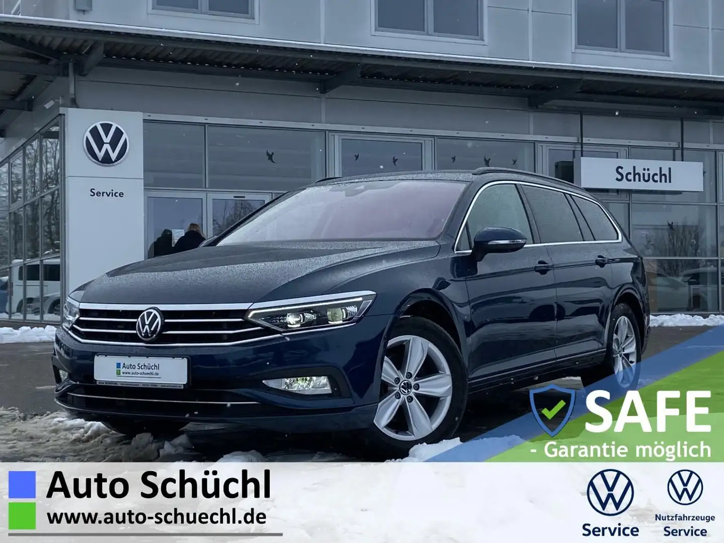 Volkswagen Passat Variant 2.0 TDI DSG Business BLACK-STYLE+ Bleu - 1