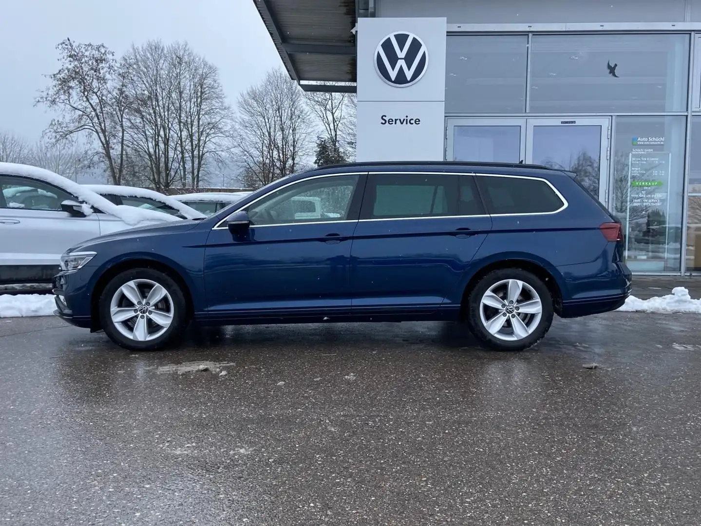 Volkswagen Passat Variant 2.0 TDI DSG Business BLACK-STYLE+ Bleu - 2