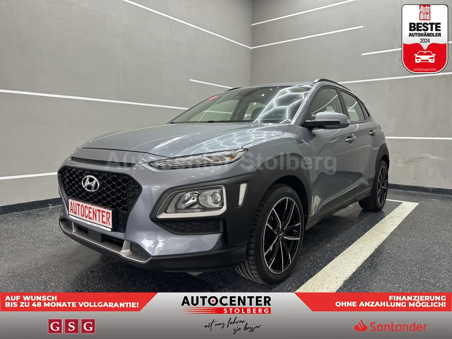 Hyundai KONA Select 2WD "1 HAND-KLIMA-MULTI-ALU" Zilver - 1